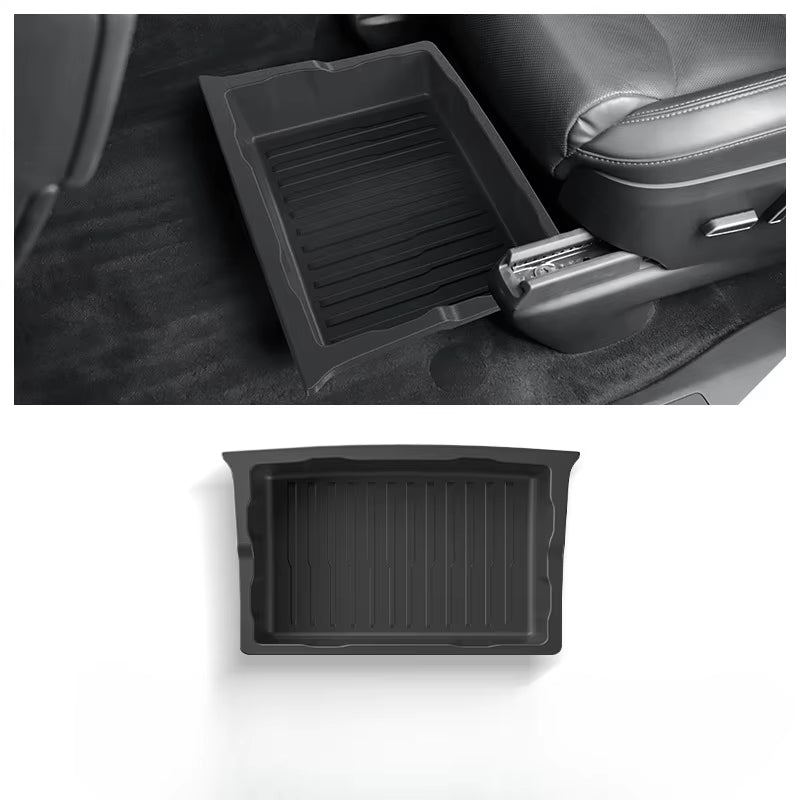 Hidden Underseat Storage Box for Tesla Model X