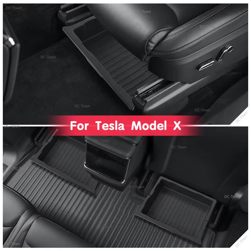 Hidden Underseat Storage Box for Tesla Model X