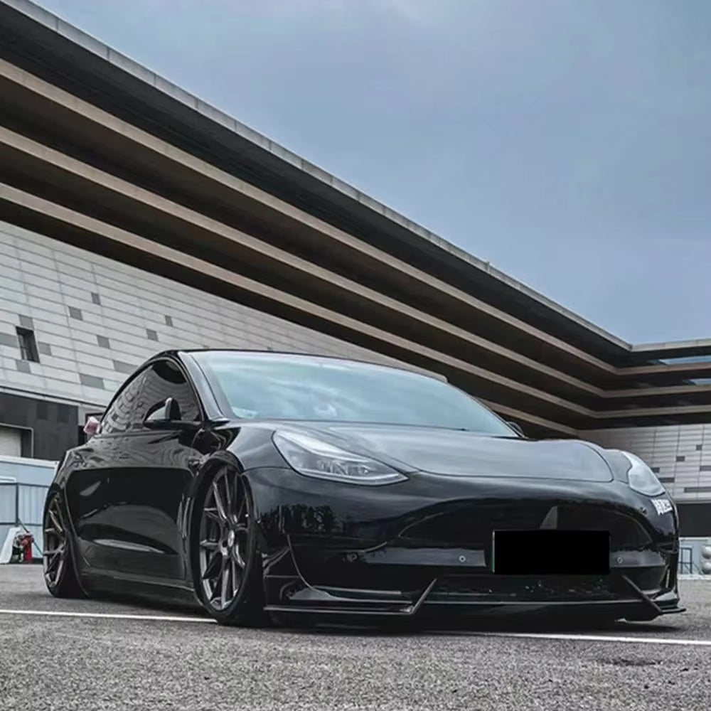 Tesla Model Y (2020-2024) and Tesla Model 3 (2017-2023) Front Bumper Body Kit
