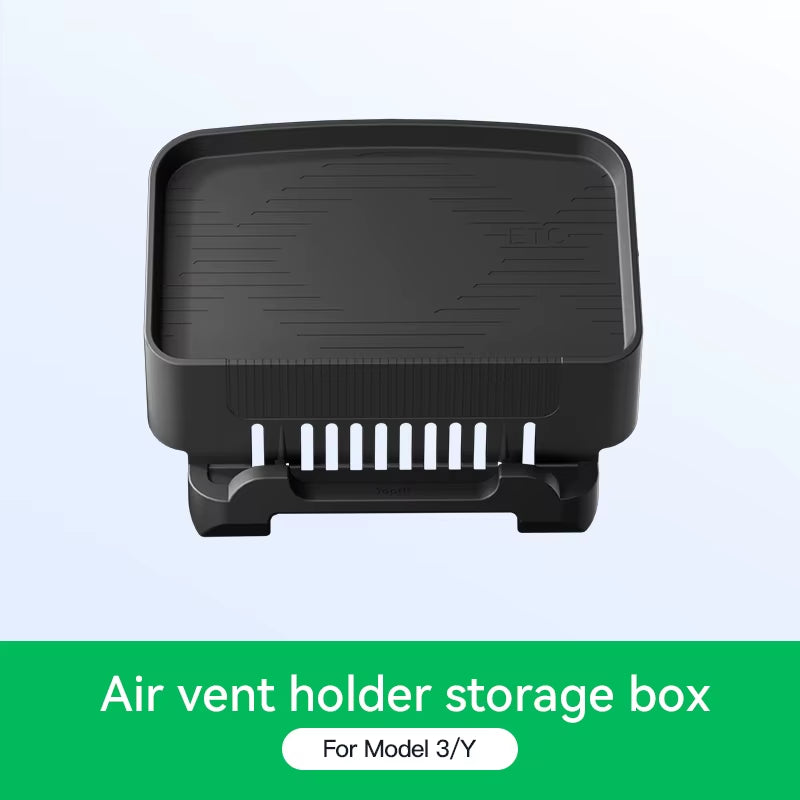Dashboard Storage Tray, Silicone Organizer for Tesla Model Y + Model 3