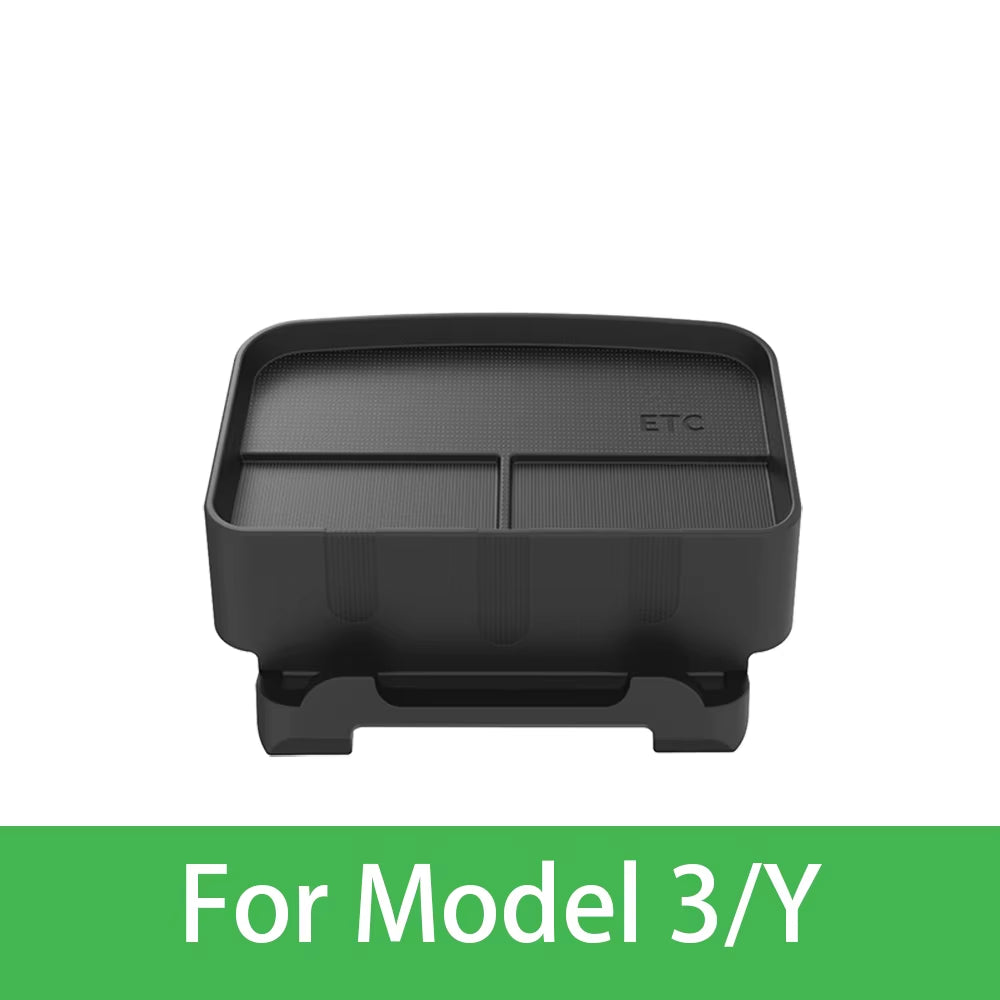 Dashboard Storage Tray, Silicone Organizer for Tesla Model Y + Model 3