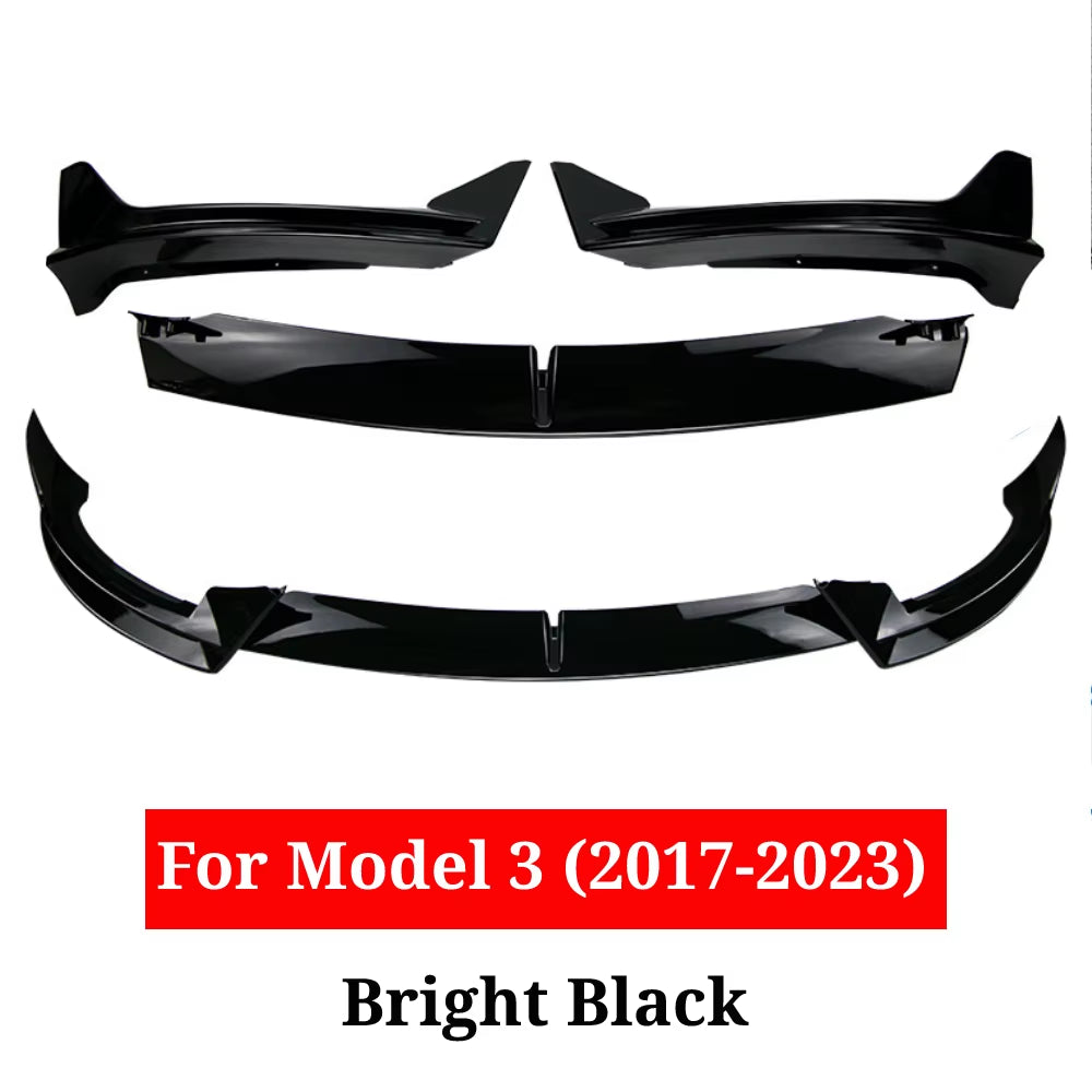 Tesla Model Y (2020-2024) and Tesla Model 3 (2017-2023) Front Bumper Body Kit