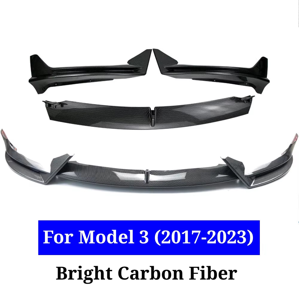 Tesla Model Y (2020-2024) and Tesla Model 3 (2017-2023) Front Bumper Body Kit
