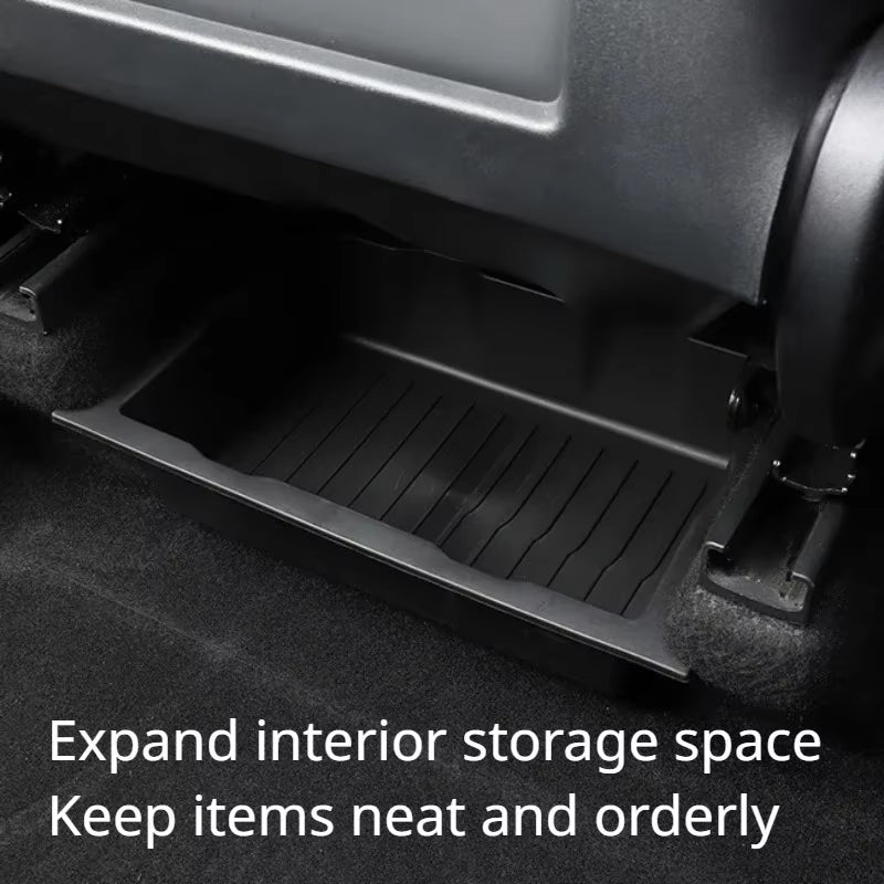Hidden Underseat Storage Box for Tesla Model X